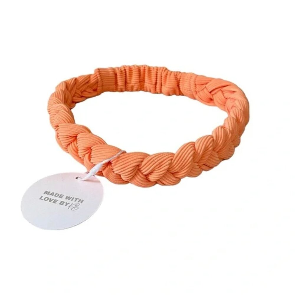 *NWT* Dew Edit by Kaitlyn‎ Bristowe You Dew You Braided Headband Orange